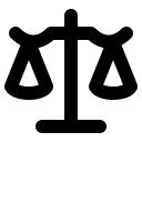 Scales of Justice Free Open-Source SVG Icon