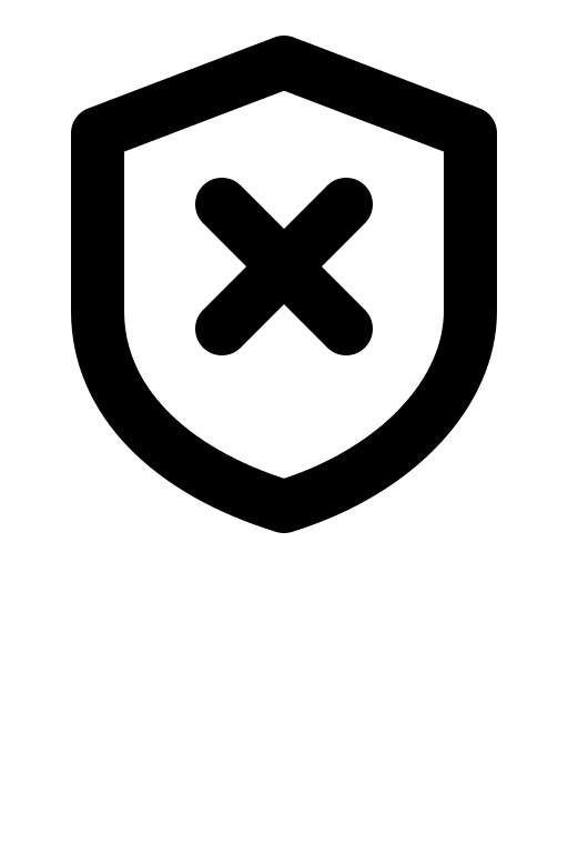 Shield with Cross Symbol Free Open-Source SVG Icon (Charm Icons)