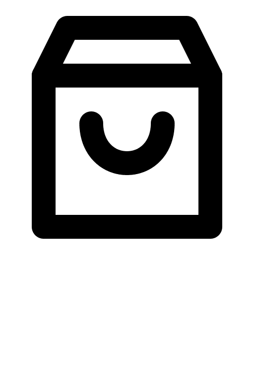 Shopping Bag Free Open-Source SVG Icon (Charm Icons)