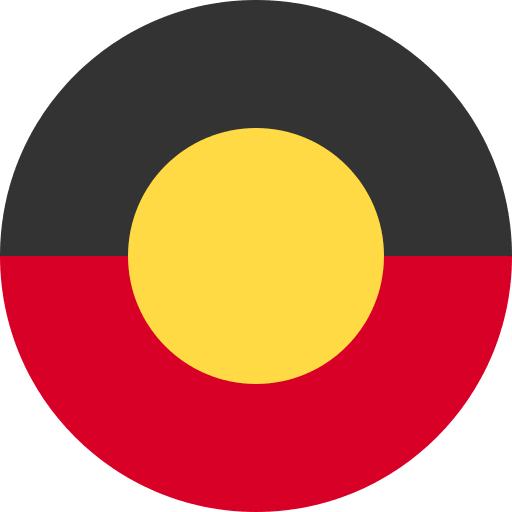 Aboriginal Flag of Australia Free Open-Source SVG Icon (Circle Flags)