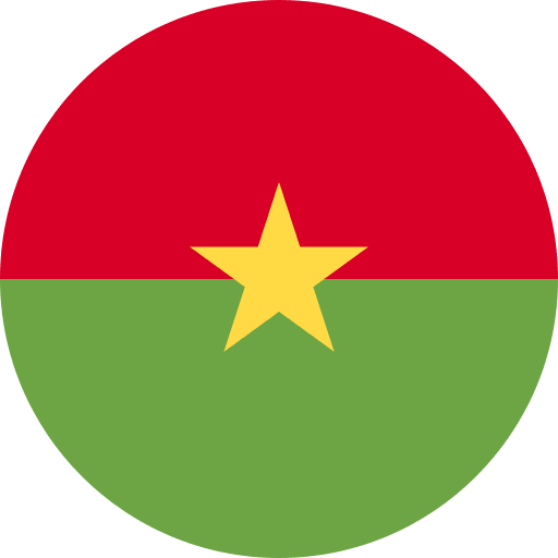 Burkina Faso Flag Free Open-Source SVG Icon (Circle Flags)