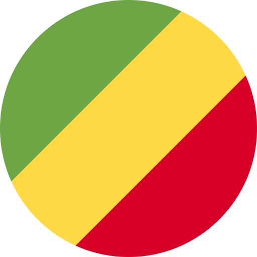 Congo Flag Free Open-Source SVG Icon (Circle Flags)