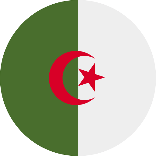 Algerian Flag Free Open-Source SVG Icon (Circle Flags)