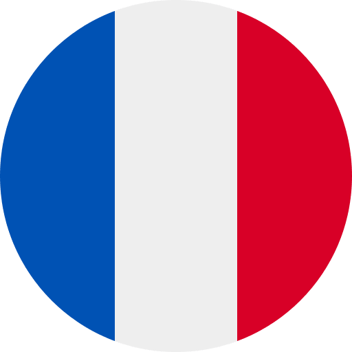 French Flag Free Open-Source SVG Icon (Circle Flags)