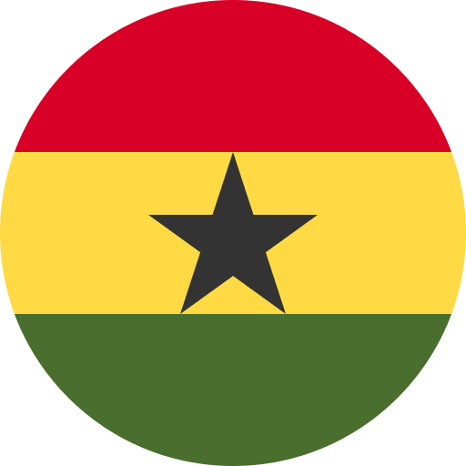 Ghana Flag Free Open-Source SVG Icon (Circle Flags)