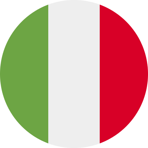 Italy National Flag Free Open-Source SVG Icon (Circle Flags)