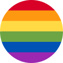 LGBT Pride Flag Free Open-Source SVG Icon