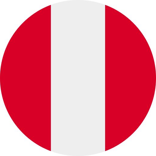 Peru Flag Free Open-Source SVG Icon (Circle Flags)