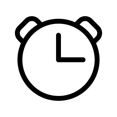 Alarm On (Circum) Free Open-Source SVG Icon (Circum Icons)