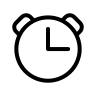 Alarm On (Circum) Free Open-Source SVG Icon