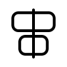 Horizontal Center Alignment (Circum) Free Open-Source SVG Icon