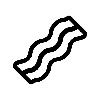 Bacon (Circum) Free Open-Source SVG Icon (Circum Icons)