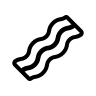 Bacon (Circum) Free Open-Source SVG Icon