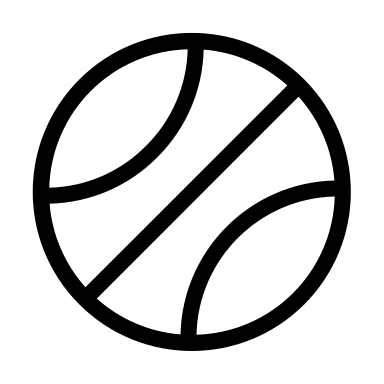 Basketball Game Ball Free Open-Source SVG Icon (Circum Icons)