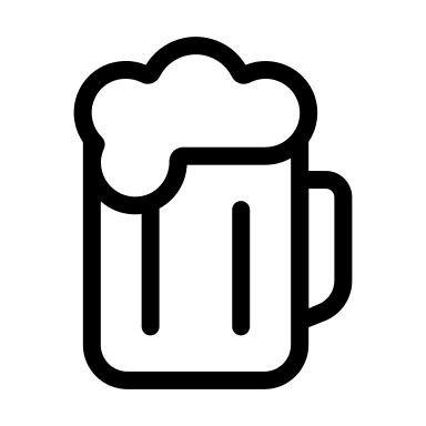 Full Beer Mug Free Open-Source SVG Icon (Circum Icons)