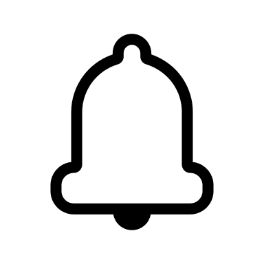 Notification Bell (Circum) Free Open-Source SVG Icon (Circum Icons)