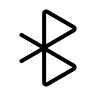 Bluetooth Technology Symbol Free Open-Source SVG Icon