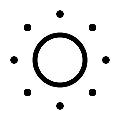 Brightness Decrease (Circum) Free Open-Source SVG Icon (Circum Icons)