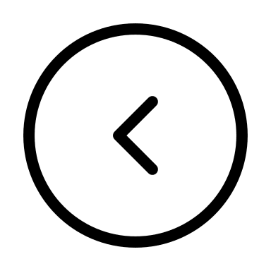 Left Circle Chevron Arrow Free Open-Source SVG Icon (Circum Icons)