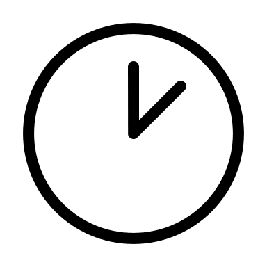 Clock (Circum) Free Open-Source SVG Icon (Circum Icons)