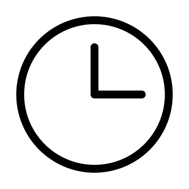 Clock Design (Circum) Free Open-Source SVG Icon (Circum Icons)