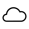 Cloud with Sun (Circum Icons) Free Open-Source SVG Icon