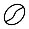 Coffee Bean Free Open-Source SVG Icon