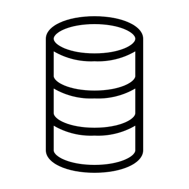 Database Storage System Free Open-Source SVG Icon (Circum Icons)