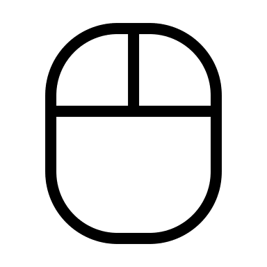 Desktop Mouse Device Free Open-Source SVG Icon (Circum Icons)