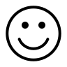 Smile Face Emoji Free Open-Source SVG Icon