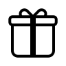 Gift Box Free Open-Source SVG Icon