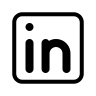 LinkedIn Professional Networking Platform Free Open-Source SVG Icon