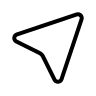 Location Arrow Directional Pointer Free Open-Source SVG Icon