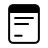 Memo Pad Notepad Free Open-Source SVG Icon