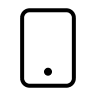 Mobile Device (Circum) Free Open-Source SVG Icon