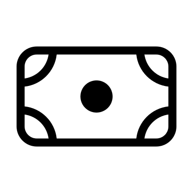 Money Bill Free Open-Source SVG Icon (Circum Icons)