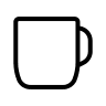 Coffee Mug (Circum) Free Open-Source SVG Icon