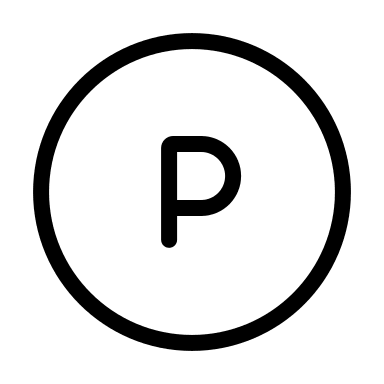 Parking Space (Circum) Free Open-Source SVG Icon (Circum Icons)