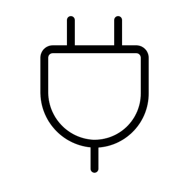 Electrical Plug (Circum) Free Open-Source SVG Icon (Circum Icons)