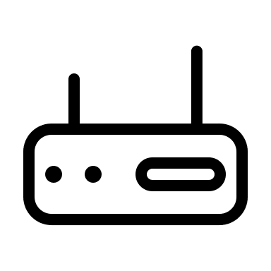 Router Device Free Open-Source SVG Icon (Circum Icons)