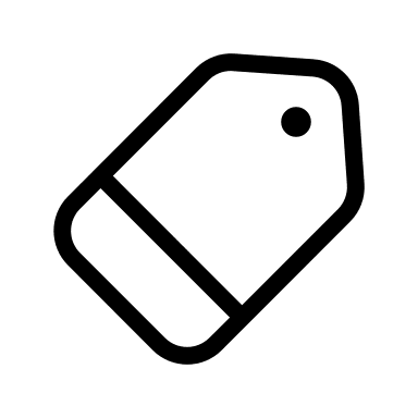 Shopping Tag Free Open-Source SVG Icon (Circum Icons)