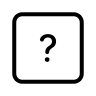 Square Question Mark (Circum) Free Open-Source SVG Icon