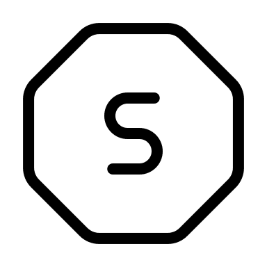 Stop Sign (Circum) Free Open-Source SVG Icon (Circum Icons)