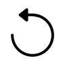 Undo Action (Circum) Free Open-Source SVG Icon