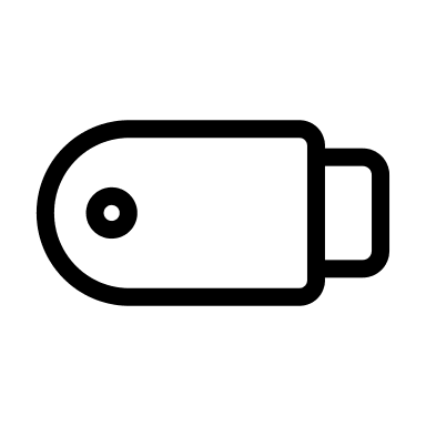 USB Connector Free Open-Source SVG Icon (Circum Icons)