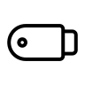 USB Connector Free Open-Source SVG Icon