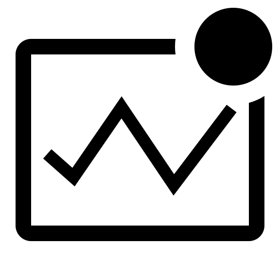 Analytics Badge (Outline) Free Open-Source SVG Icon (Clarity)