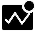 Analytics Solid Badged (Clarity) Free Open-Source SVG Icon