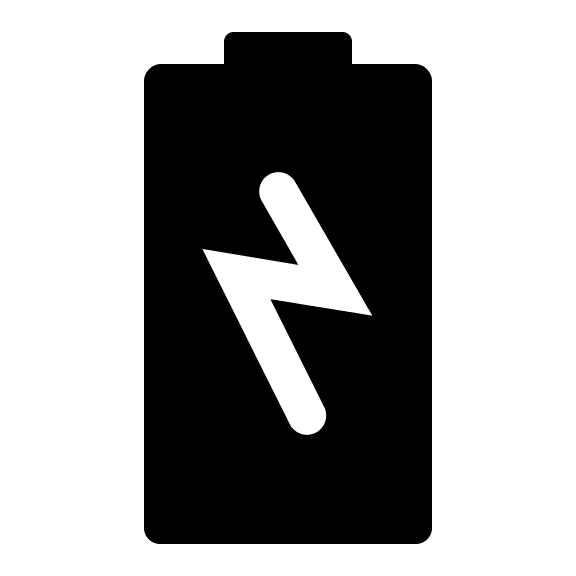 Solid Battery Indicator (Clarity) Free Open-Source SVG Icon (Clarity)