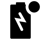 Badged Solid Battery (Clarity) Free Open-Source SVG Icon